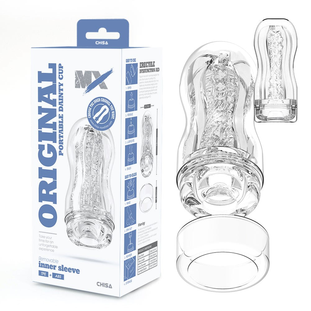 MX Original Portable Dainty Mens Masturbator Cup - - Masturbators and Strokers