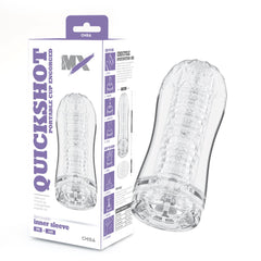 MX Quickshot Portable Cup Engorged Mens Pleasure Masturbator - - Masturbators and Strokers
