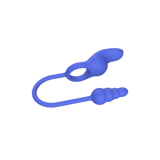 Kissen Dally Double Motor Clitoral Massager Blue - - Clit Ticklers and Pulsators