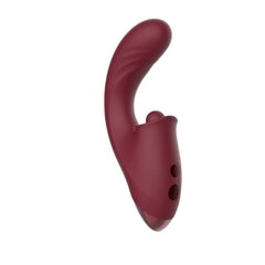 Kissen Tide Triple Orgasm Rabbit Vibrator Merlot - - Rabbit Vibrators
