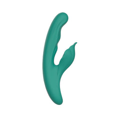 Kissen Kymo Triple Orgasm Rabbit Vibrator Green - - Rabbit Vibrators