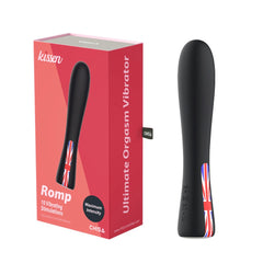 Kissen Romp 10 Function G Spot Vibrator Black - - G-Spot Vibrators