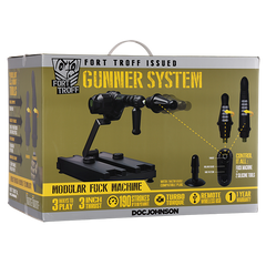 Doc Johnson Fort Troff Gunner System 3 In 1 Fuck Machine - - Sex Machines