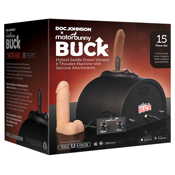 Doc Johnson Motorbunny Buck With Vac U Lock Sex Machine - - Sex Machines