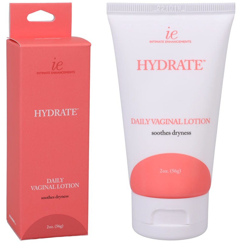 Intimate Enhancements Hydrate Daily Vaginal Lotion 56g - - Delay and Excite Sprays