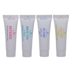 Intimate Enhancements INTENSIFY Pleasure Adult Gel 4 Pack - - Delay and Excite Sprays