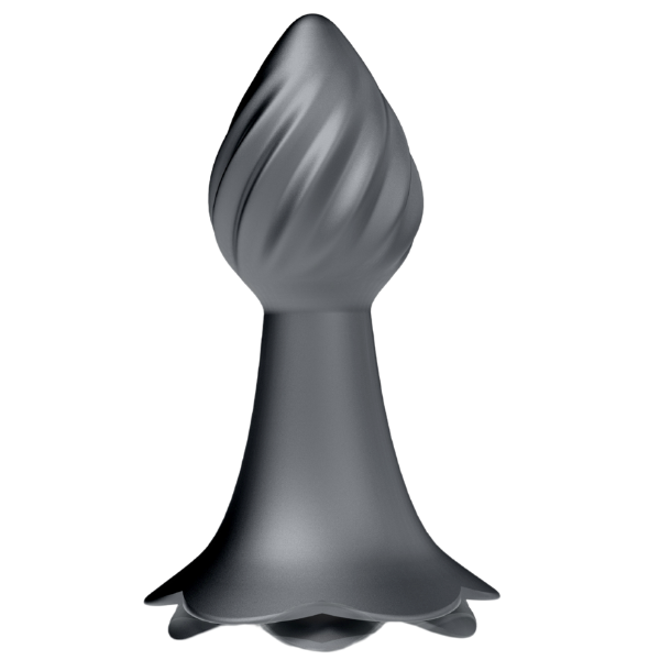 Iceberg Rose 10 Rhythms Vibrating Anal Plug - - Butt Plugs