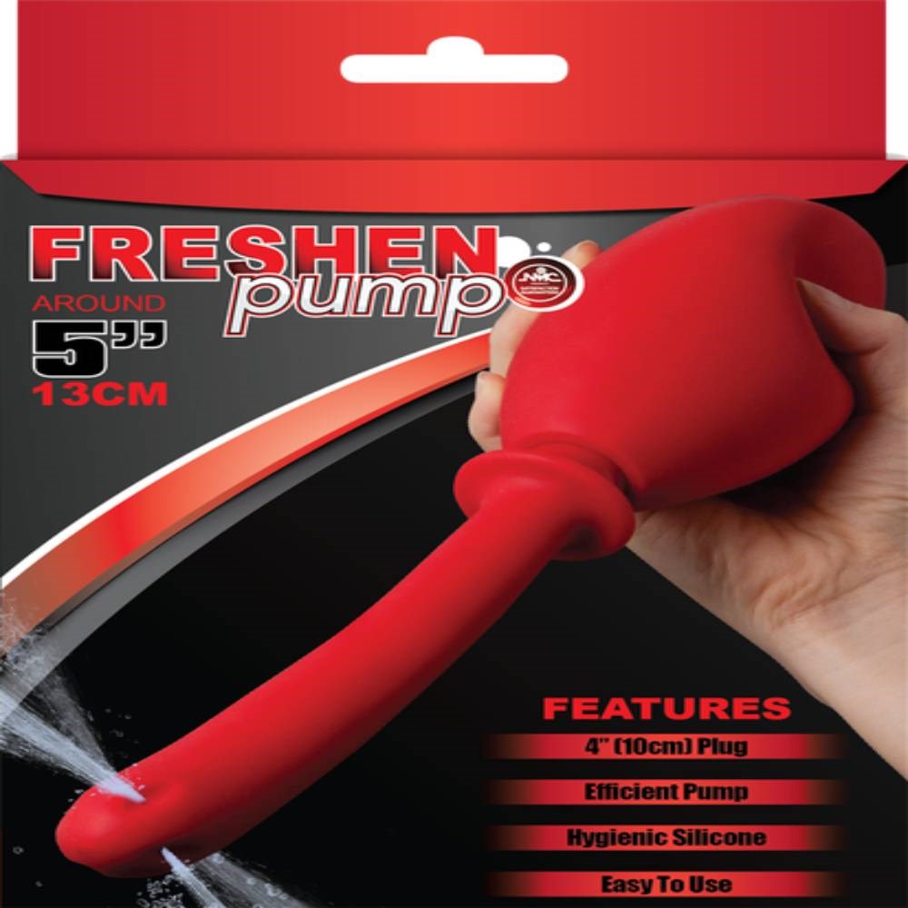 Excellent Power Freshen Pump Anal Douche - - Enemas and Douches