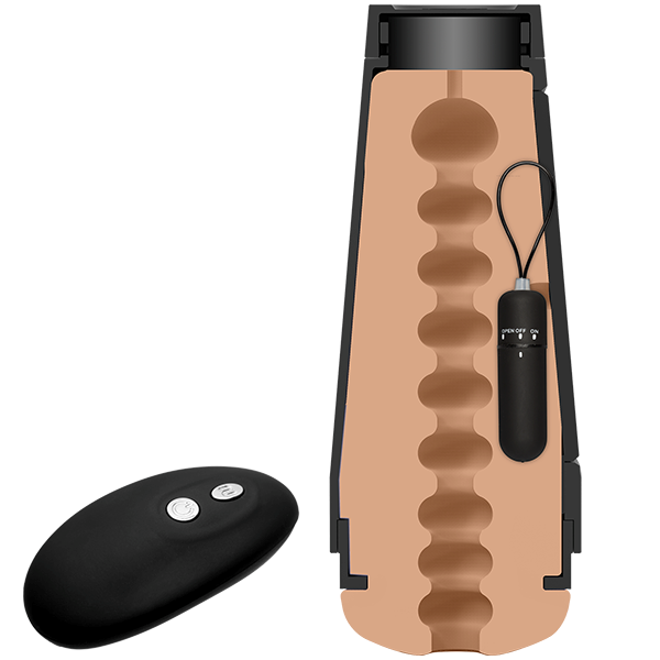 Main Squeeze The Original Vibro Pussy Masturbator With Bullet & Wireless Remote - - Masturbators and Strokers