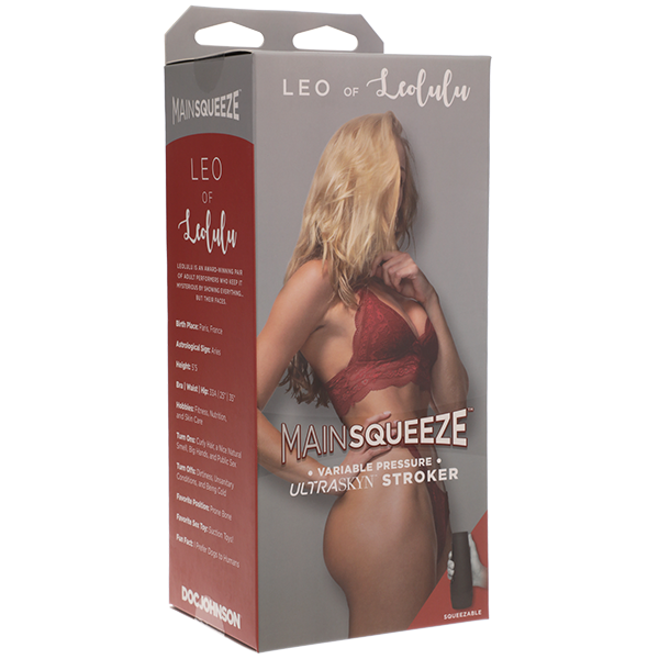 Main Squeeze LEO Of Leolulu Realistic Pussy Mens Stroker - - Masturbators and Strokers