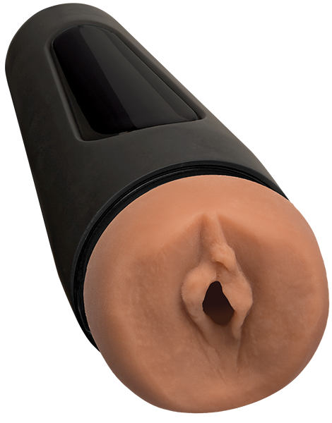 Main Squeeze The Original Pussy Variable Pleasure Ultraskyn Stroker Caramel - - Masturbators and Strokers