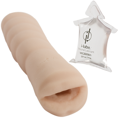 Doc Johnson Quickies To Go ULTRASKYN Male Masturbator Mouth - - Masturbators and Strokers