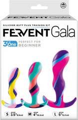 Fervent Gala Silicone Butt Plug Training Kit - - Butt Plugs