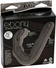 Excellent Power Ebony 10 Function Prostate Massager Black - - Prostate Toys