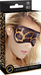 Leopard Frenzy Mysterious Eye Mask - - Masks And Blindfolds