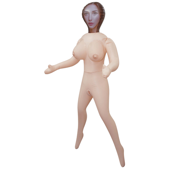 Hussy Elise Standing Position Inflatable Adult Love Doll - - Love Dolls