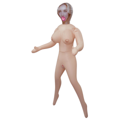 Hussy Ashe Standing Position Inflatable Love Doll - - Love Dolls