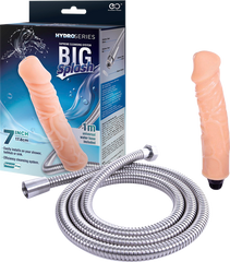 Hydro Series Big Splash Enema System 7 Inch Flesh - - Enemas and Douches