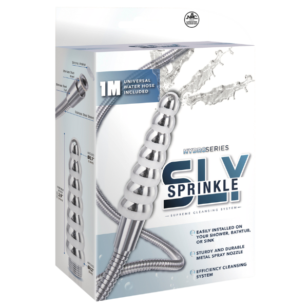SLY Sprinkle Supreme Enema Cleansing System Ribbed - - Enemas and Douches