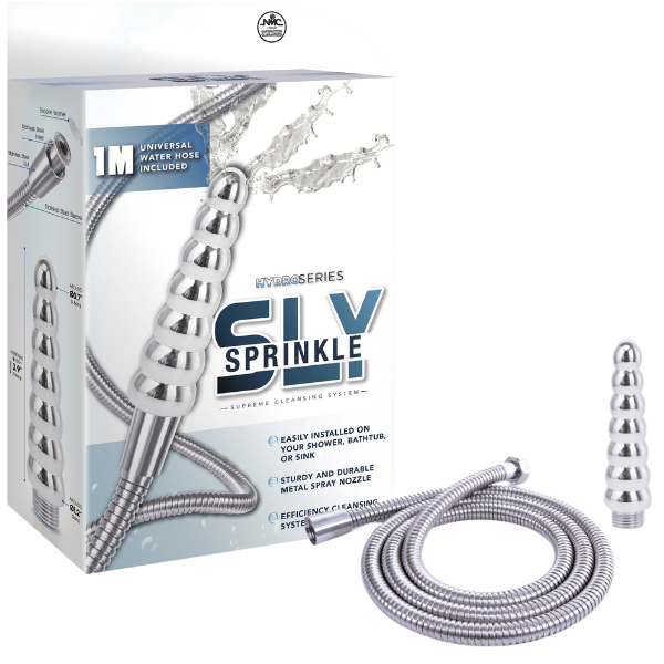 SLY Sprinkle Supreme Enema Cleansing System Ribbed - - Enemas and Douches