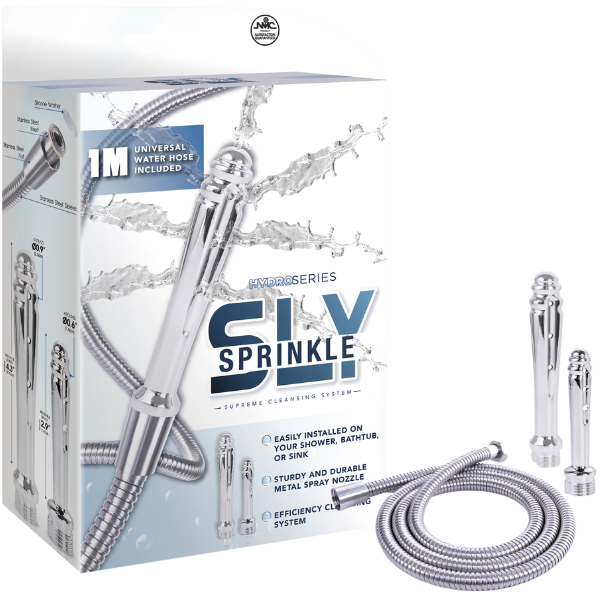 SLY Sprinkle Dual Head Supreme Anal Cleansing System - - Enemas and Douches