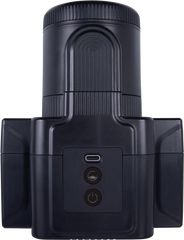 Momantum The SLR 7 Function Automatic Mens Masturbator Black - - Masturbators and Strokers