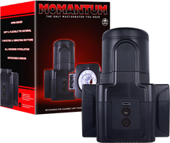 Momantum The SLR 7 Function Automatic Mens Masturbator Black - - Masturbators and Strokers