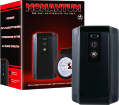 Momantum The Hex Rotatic & Thrusting Automatic Male Stroker Black - - Masturbators and Strokers