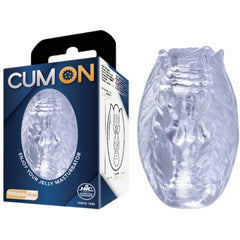 Cum On 3.2 Inches Pocket Jelly Realistic Male Masturbator - - Masturbators and Strokers