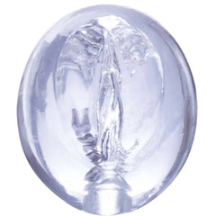 Cum On Pocket Jelly Flexible Male Masturbator 3.5 Inches - - Masturbators and Strokers