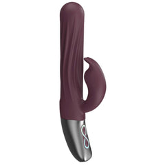 Titanz 10 Functions Thrusting Rabbit Rechargeable Silicone Vibrator - - Rabbit Vibrators