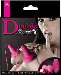 Excellent Power Double Trouble Nipple and Clit Teaser With Vibrating Bullet - - Nipple and Clit Clamps
