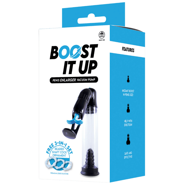 Boost It Up Male Penis Enlarger Vacuum Pump Device - - Penis Pumps And Stretchers