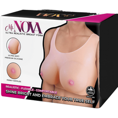 Ms. Nova Flexible & Comfortable Ultra Realistic Breast Form - - Breast and Nipple Toys