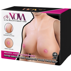 Ms. Nova Ultra Realistic Ultra Soft Silicone Breast Form - - Breast and Nipple Toys