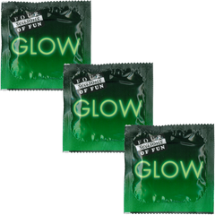 Four Seasons Glow N Dark Stretchy Condoms 144 Pack - - Condoms