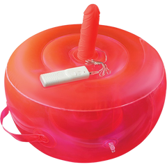 Hott Products Bouncy Banger Inflatable Vibrating Dildo - - Inflatable Dildos and Vibrators