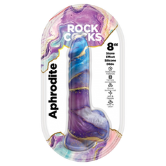 Rock Cocks Aphrodite Realistic Textured Dildo 8 Inch - - Realistic Dildos