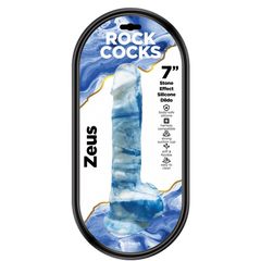 Rock Cocks Zeus Bendable Realistic Textured Dildo 7 Inch - - Realistic Dildos