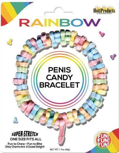 Hott Products Dicky Charms Edible Penis Candy Bracelet - - Party Gifts and Novelties