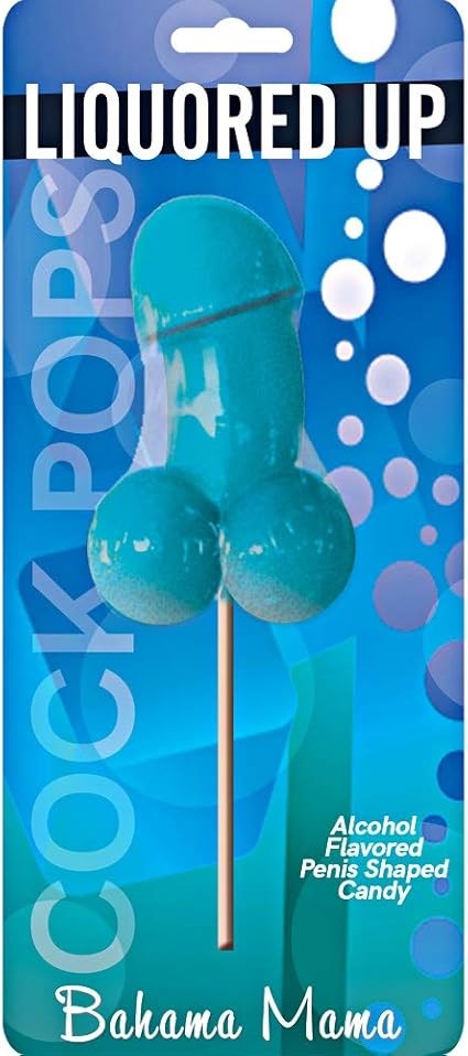 Hott Products Bahama Mama Edible Liquored Up Cock Pops - - Party Gifts and Novelties