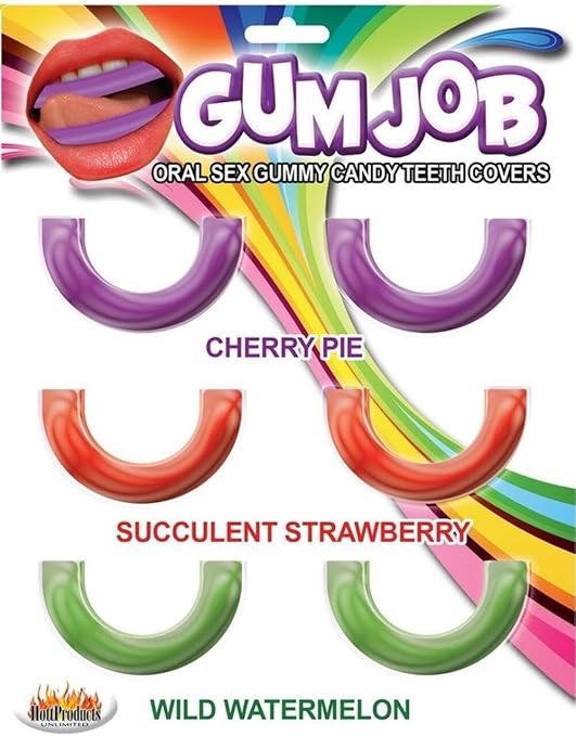 Hott Products Gum Job Oral Sex Candy Teeth Covers - - Party Gifts and Novelties