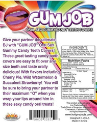Hott Products Gum Job Oral Sex Candy Teeth Covers - - Party Gifts and Novelties