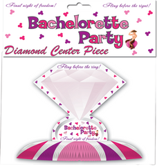 Bachelorette Party Diamond Ring Novelty Centerpiece - - Party Gifts and Novelties