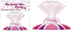 Bachelorette Party Diamond Ring Novelty Centerpiece - - Party Gifts and Novelties