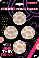 Bachelorette Party Boobie Shaped Beer Pong Balls - - Party Gifts and Novelties