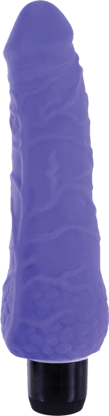 True Feel Slim Soft and Pilable Vibrating Realistic Dildo - - Vibrating Dildos