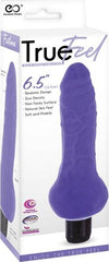 True Feel Ballsy Realistic Design Vibrating Dildo - - Vibrating Dildos