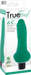True Feel Ballsy Realistic Design Vibrating Dildo - - Vibrating Dildos