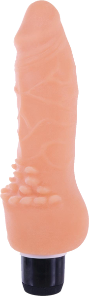 True Feel Viking Dual Density Realistic Vibrating Dildo - - Vibrating Dildos